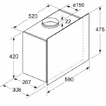 Aspirator Bosch DWF65AJ20T | Onlaynal.az
