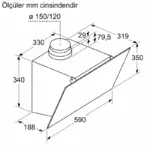 Aspirator Bosch DWK63PJ20T | Onlaynal.az