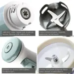 Blender BergHOFF RETRO Set 1200W Cream (8698348041742) | Onlaynal.az