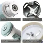 Blender BergHOFF RETRO Set 1200W Green (8698348041759) | Onlaynal.az