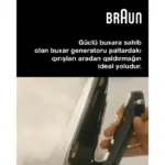 Buxar generatorlu ütü Braun CareStyle 9 IS9090BK (0128808000) | Onlaynal.az