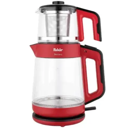 Elektrik çaydan Fakir BESTEA Glass Red Black | Onlaynal.az