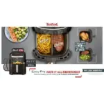 Fritoz Tefal Easy Fry & Grill XXL 6.5 Lt Black Yağsız Air Fryer (4300009190) | Onlaynal.az