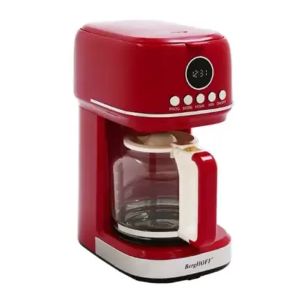Qəhvə dəmləyən BergHOFF RETRO 15 cup Red (8698348036564) | Onlaynal.az