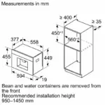 Quraşdırılan Qəhvə dəmləyən Bosch CTL7181B0 | Onlaynal.az