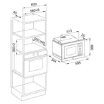 Quraşdırılan mikrodalğalı soba Franke 131.0632.993 | Onlaynal.az