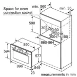 Quraşdırılan soba BOSCH VGD553FB0 | Onlaynal.az