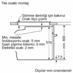 Quraşdırılan soba Bosch HJG852YT0T | Onlaynal.az