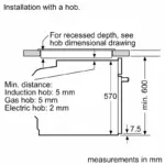 Quraşdırılan soba Bosch HJG852YW0T | Onlaynal.az