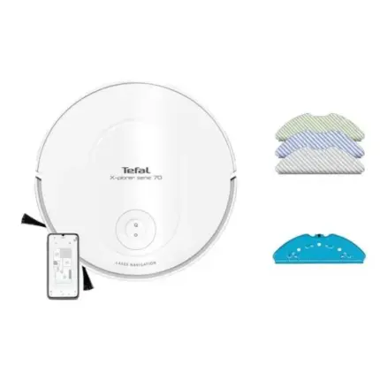 Robot Tozsoran TEFAL RG8477 X-Plorer Seriya 70 Mop Fuksiyalı Ultra Slim A 2300 Pa (2211401312) | Onlaynal.az