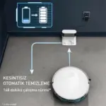 Robot Tozsoran TEFAL RG8477 X-Plorer Seriya 70 Mop Fuksiyalı Ultra Slim A 2300 Pa (2211401312) | Onlaynal.az