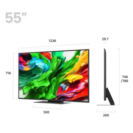 Televizor LG QNED evo AI 55QNED86A6A.AMCN 4K 2025 | Onlaynal.az