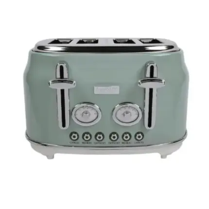 Toster BergHOFF RETRO 4-lu Green (8698348036298) | Onlaynal.az