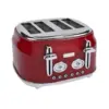 Toster BergHOFF RETRO 4-lu Red (8698348036281) | Onlaynal.az
