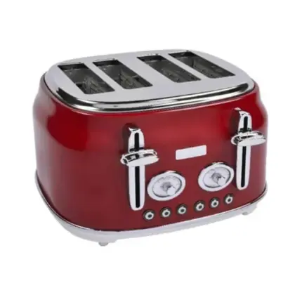 Toster BergHOFF RETRO 4-lu Red (8698348036281) | Onlaynal.az