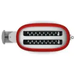 Toster SMEG TSF02RDEU RED | Onlaynal.az